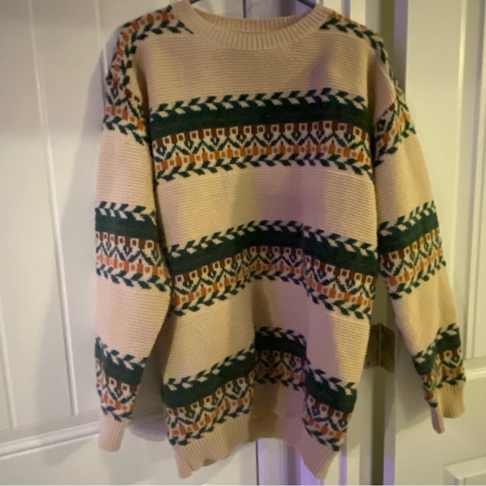 grandpa style vintage sweater